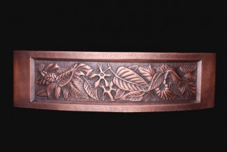 KS33259ARC28HDWAX Copper Kitchen Sink
