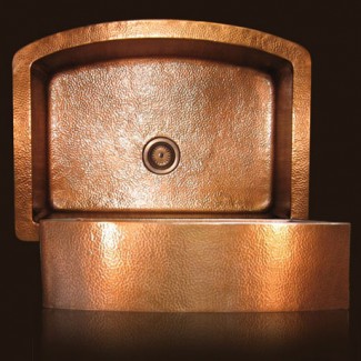 LHSDC31-COFFEE Copper Kitchen Sink